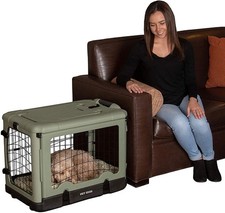 Pet Gear  The Other Door  4 Door Steel Crate for Dogs/Cats with Garage-Style ...