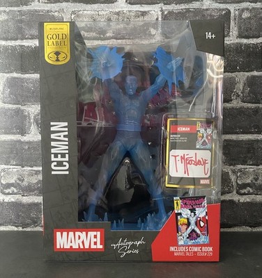 Mcfarlane Iceman Gold Label Spider-Man Autograph Series Marvel