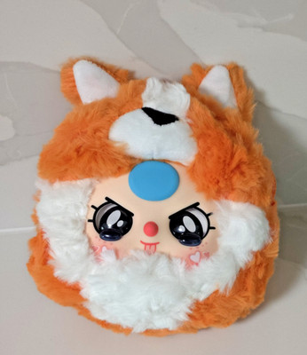 BABY THREE FOX PLUSH-ADORABLE CRYING EYES, THREE-DE-LOVELY SERIES, COLECTOR TOY