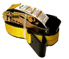 Ancra Cargo 556: Tie-Down, Ratchet, Heavy Duty, 2" X 27' W/Flat Hooks-Short W...