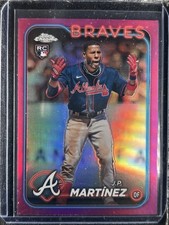 Martinez, J.P. - 2024 Topps Chrome - Pink Refractor