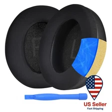 Replacement Ear Pads for Anker Soundcore Space Q45 - Cooling Gel Black