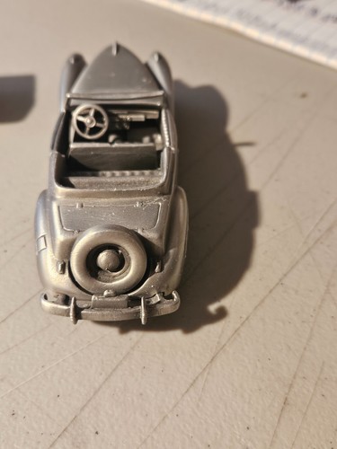 DANBURY MINT CLASSIC CARS OF THE WORLD 1:43 PEWTER 1941 LINCOLN CONTINENTAL +COA - Picture 5 of 9