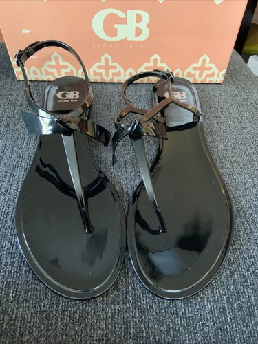 ladies jelly flip flops