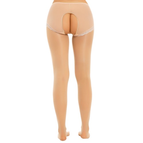 Women’s Oil Silk Sheer Pantyhose Hollow Out Suspender Thigh High Stocking - Picture 51 of 81