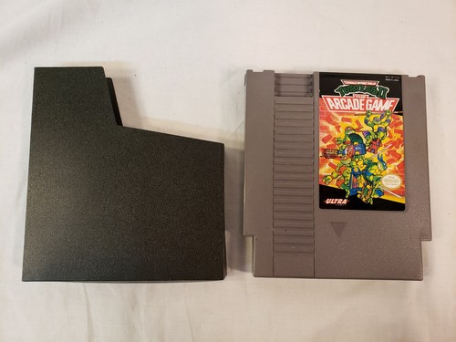 Teenage Mutant Ninja Turtles: Das Arcade-Spiel (Nintendo, NES) mit Ärmel; funktioniert!
