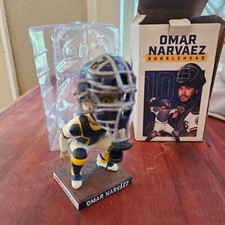 Omar Narvaez Milwaukee Brewers MLB baseball vintage 2000s bobblehead