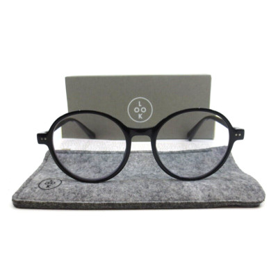 Look Optics Billie LR65B +2.50 shiny black reader glasses blue light 140 mm