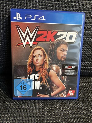 WWE 2K20 PS4 wie neu