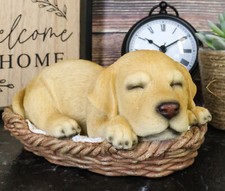Ebros Lifelike Adorable Labrador Retriever Sl...