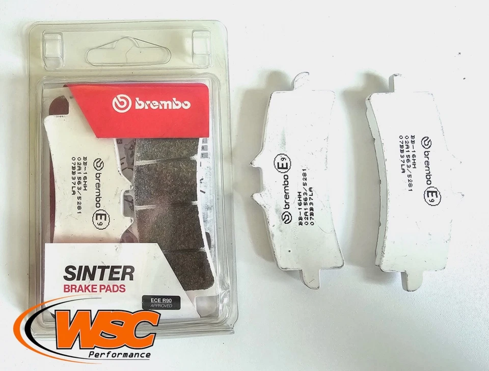 Pastillas de freno de carretera sinterizadas Brembo 07BB37LA 2 juegos Aprilia RSV4 1000 RR RF 2015-18 Foto 3 de 4