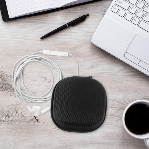 1PC Wireless Charging Earbuds Square In-Ear Headphones Carrying Case Storage Bag - 第 5/11 張圖片