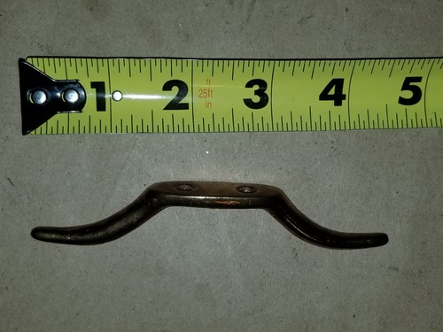 Vintage WC Wilcox-Crittenden Bronze 1.7 Oz / 4.5" Rope Tie Down Boat Cleat NICE! - Picture 5 of 6