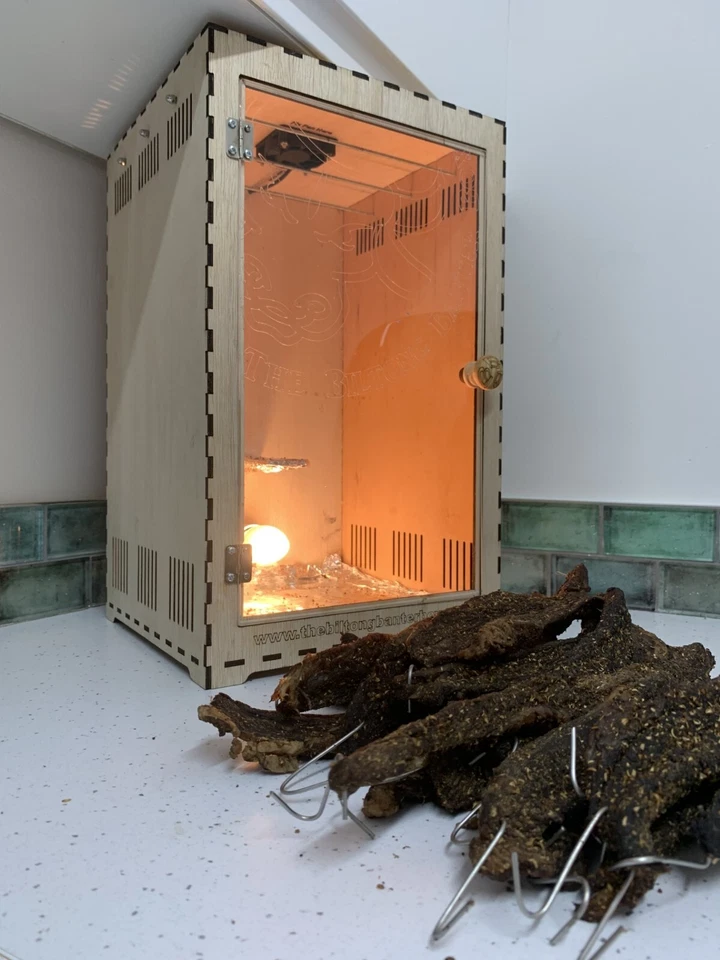 Biltong Box, Ventilator & Lampe Edition, Family Biltong / Droewors Maker, Dörrautomat - Bild 4 von 4