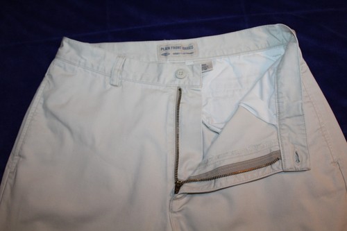 Vintage OLD NAVY Men's 30 x 32 Plain Front Khakis Pants Chinos EUC - Picture 10 of 12