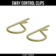 CURT Replacement Sway Control Clips for Weight Distribution Hitch 19289