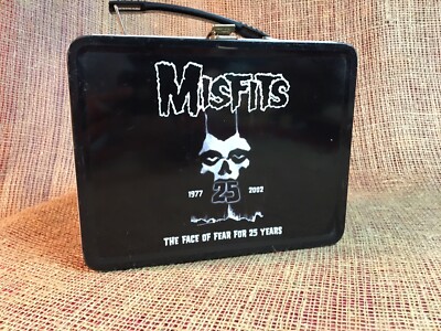 2001 Lunchbox “MISFITS Face Of Fear For 25 Years” Neca-Punk-Horror