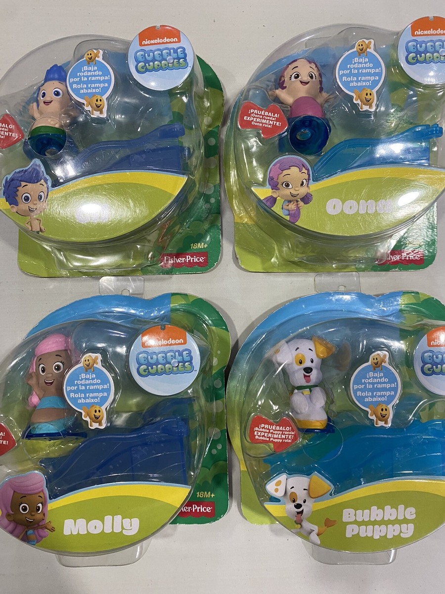 Nickelodeon Bubble Guppies Roll n Go Rolling Figures Lot Of GIL