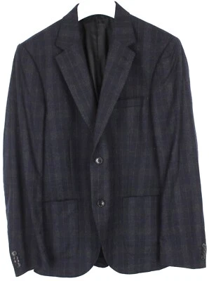TIGER OF SWEDEN Jamot Blazer Herren EU50 Kariert Wollmix Sakko Einreiher - Bild 1 von 4