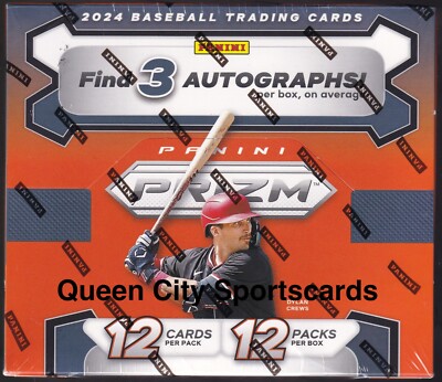 2024 Panini Prizm Baseball Factory Sealed Hobby Box