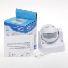 PIR Motion Light Switch Smart IP65 Human Infrared Embedded Sensor LED AC220-240V