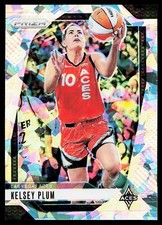 Kelsey Plum 2024 Panini WNBA Prizm #77 Cracked Ice Prizm Las Vegas Aces