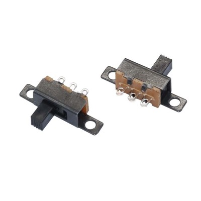 10PCS SS12F15 SS12F15VG4 Toggle Switch 3PIN 1P2T Slide Handle 4mm   #A6-3