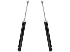 Rear TRQ Shock Absorber Set fits VW Beetle 1998-2010 57RDCH