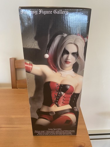 Rare Fantasy Figure Gallery-Harley Quinn By Luis Royo - Picture 10 of 12