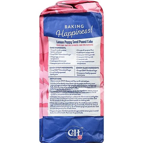 C&H Premium Pure Cane Granulated Sugar 10 lb ( Pack of 3 )~07/15/2027 - Picture 4 of 6
