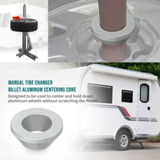 For Harbor Freight Tire Changer Upgrade Billet Centering Cone Manual Car Truck