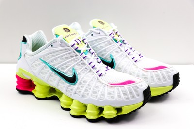 nike shox tl green