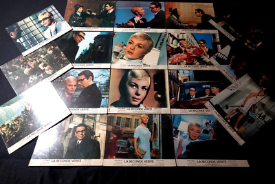 THE SECOND TRUTH Michele Mercier Game 18 Photos Cinema Lobby Cards 1965