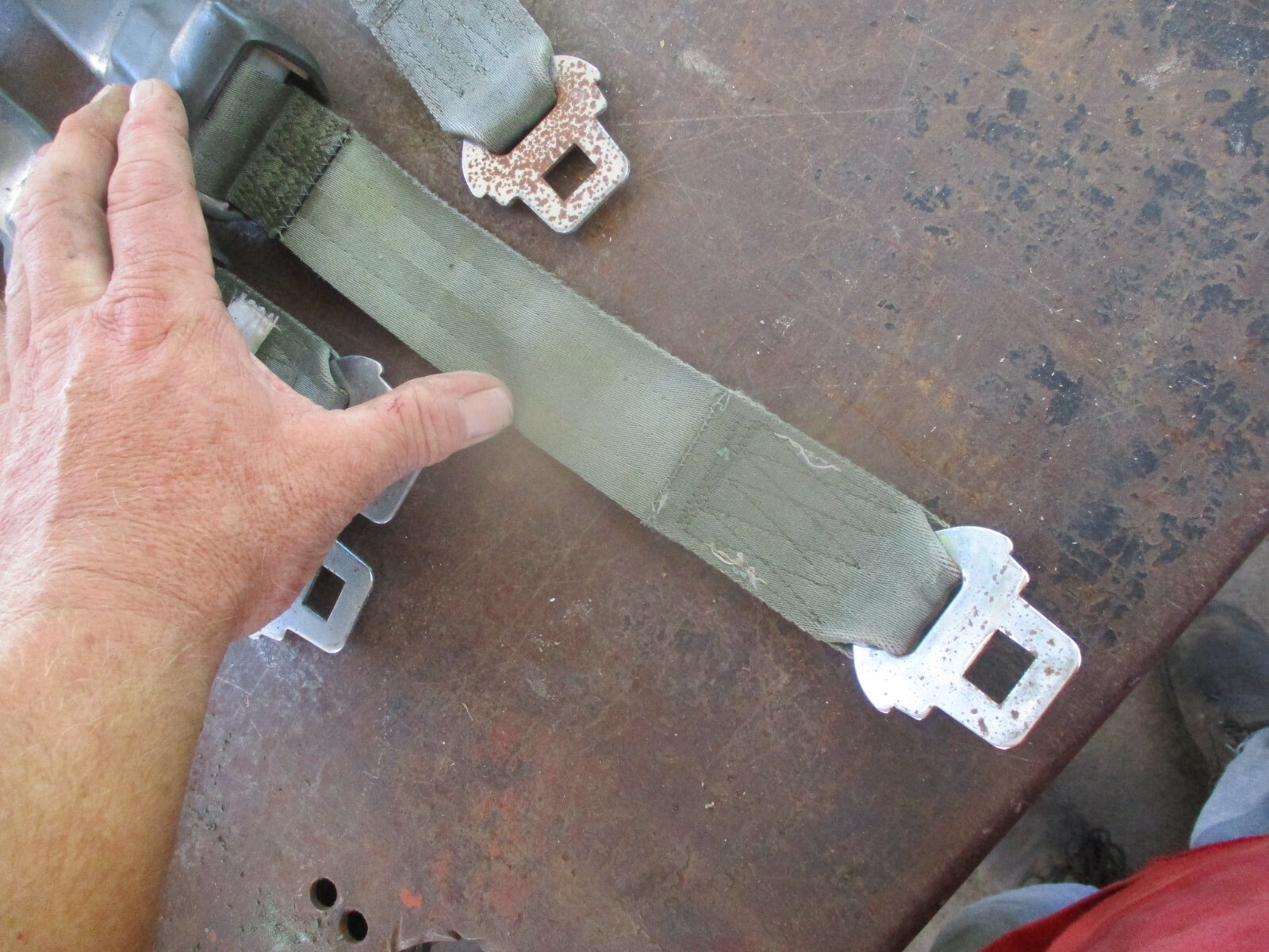 70 71 72 VALIANT DART DUSTER FRONT MALE SEAT BELTS RETRACTORS SHOULDER