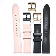 Michael Kors genuine 18mm watch bands 16mm clasps leather silicone rose gold 