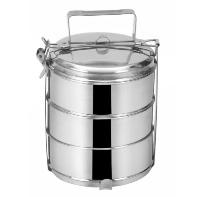 ORION Tragbare Lebensmittelbehälter für Mittagessen / Kochgeschirr 3x1l