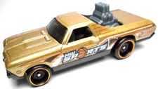 2020 HOT WHEELS '68 CHEVY EL CAMINO HW SPORTS BASKETBALL GOLD 3" DIECAST CAR