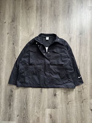NWT Nike Sportswear Essentials Women's M65 Jacket Black DD5985-010 Size s