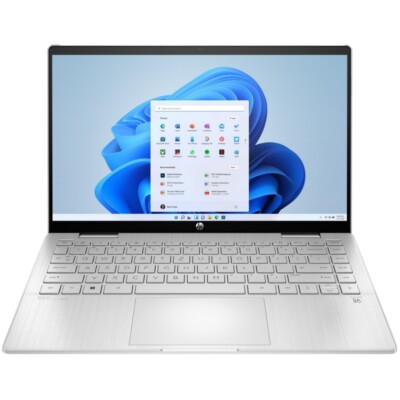 HP Pavilion x360 14-ek1652ng (9R0S9EA) Notebook natursilber 8GB RAM/512GB SSD/i5