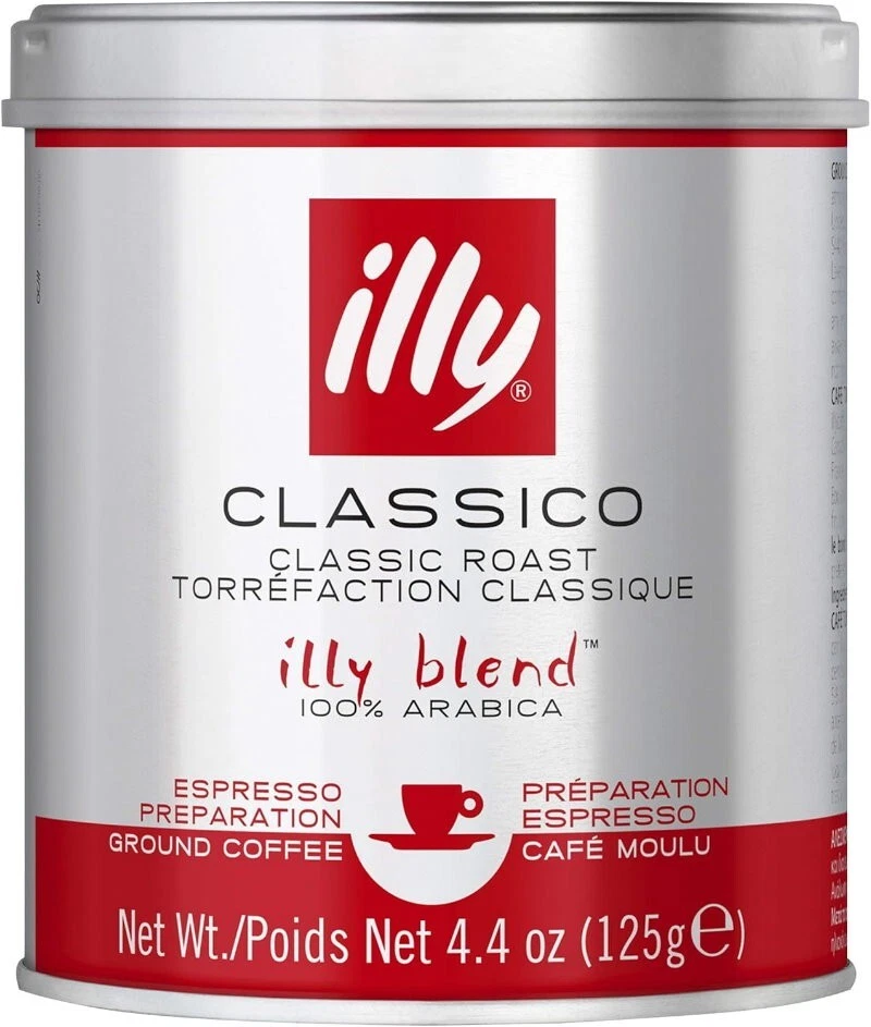 ILLy Ground Coffee Blend Classic Roast Espresso Coffee 125g Classico Medium - image 3 of 4