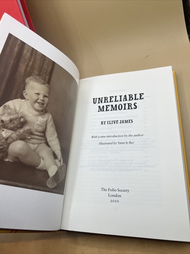 Clive James - Unreliable Memoirs - Folio Society in slip case HC Rare - Picture 15 of 23