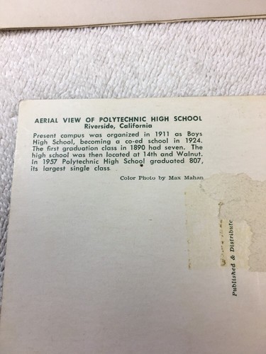 1963 "Bear Tracks" Literary Publication, Polytechnic High School, Riverside, CA - Picture 8 of 12