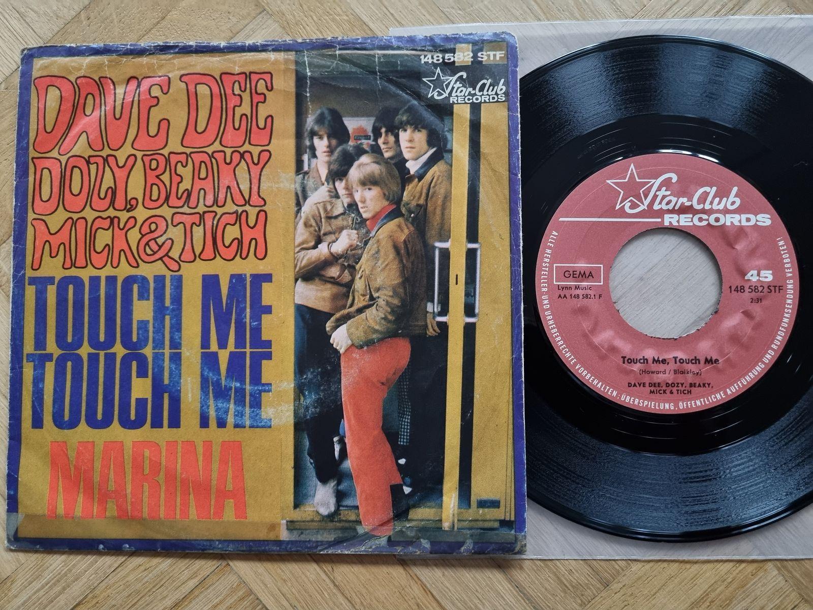 7"" Single Dave Dee, Dozy, Beaky, Mick & Tich - Touch me touch me Vinyl Germany