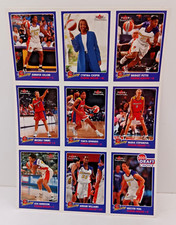 2001 Fleer WNBA Phoenix Mercury Uncut Sheet of 9 cards, Kristen Veal RC