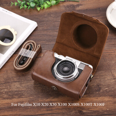 Leather Camera Full Case Bag Fit For Fujifilm X10 X20 X30 X100 X100S X100T X100F
