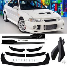 For Mitsubishi Lancer Side Skirtfront Rear Bumper Lip Splitter Spoiler For Mitsubishi Lancer Side Skirtfront Rear Bumper Lip Splitter Spoiler