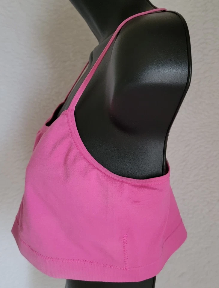 Camisa sujetador para mujer No Boundaries Juniors talla 2XL XXL 2X grande púrpura rosado Foto 4 de 4