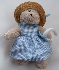 STARBUCKS BEARISTA Vintage Collector Stuffed Animal 2004 "Little Bo Peep" Bear