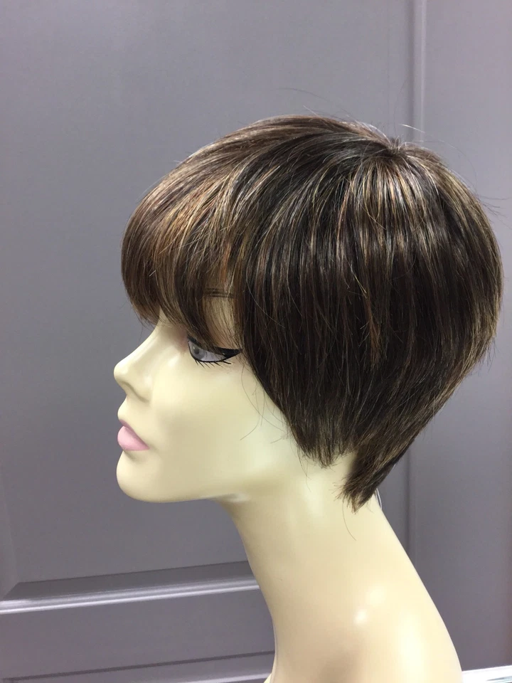 Синтетический парик Raquel Welch ON THE MOVE Short Boy Cut, R829S коричневый + основные моменты - Изображение 3 из 4