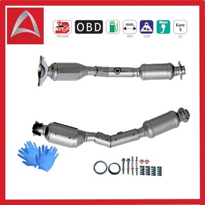 Catalytic Converter Exhaust System for Nissan Qashqai +2 I 1.6 1.6 LPG (with Manual)